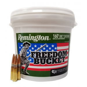 Remington UMC Freedom Bucket FMJ Ammo