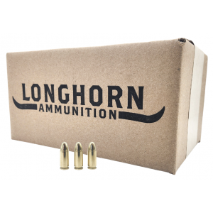 Bulk Longhorn Brass Centerfire Case FMJ Ammo