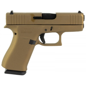 Glock 43X 9mm 341 101 Burnt Bronze Pistol