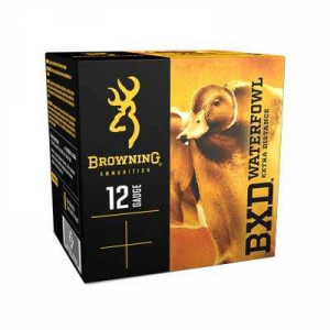 BROWNING Ammo B193411234 Bxd Waterfowl 12 Gauge 3 1 1/4 Oz 4 Shot 25 Rd Box