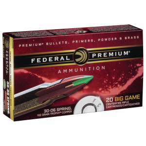 Federal Premium Springfield Trophy Copper TC Ammo