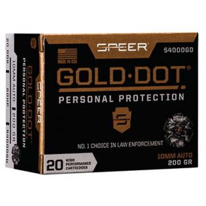 Speer Gold Dot Personal Protection HP Ammo