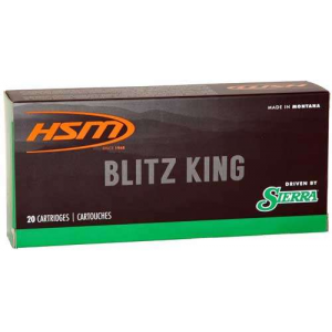 HSM Varmint Rem Sierra BlitzKing Ammo