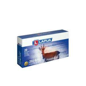 LAPUA 222 Rem 55gr Fmj Ammunition 20rd Box