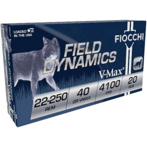 Fiocchi AMO REM Vmax Ammo