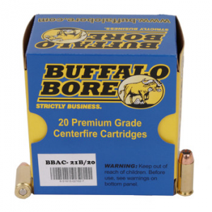 Buffalo Bore Heavy JHP Ammo