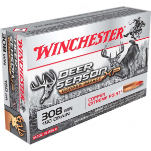 Ammo Deer Season XP Copper Impact Winchester Extreme Point Ammo