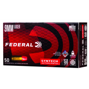 Federal Syntech Jacket Flat Nose Ammo