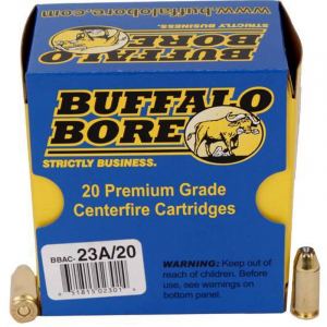 Buffalo Bore Heavy JHP +P Ammo