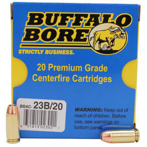 Buffalo Bore Heavy JHP +P Ammo