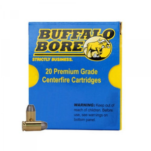 Buffalo Bore Standard Pressure JHP Ammo