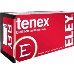 Eley Tenex Biathlon Flat Nose 50 Ammo