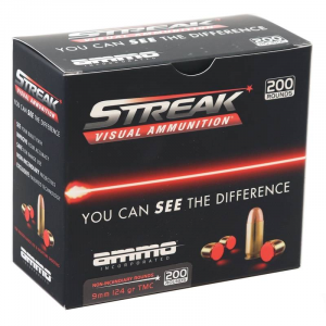 Ammo Inc Streak Visual Red Tracer TMC Brass Ammo