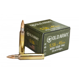 Old Army M193 Centerfire Brass Ammo