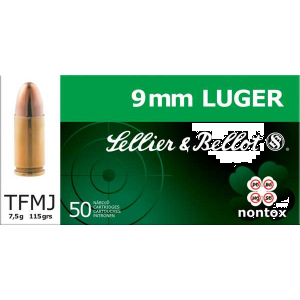 Sellier & Bellot Luger Non-Tox FMJ Ammo