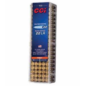 CCI Subsonic Lead Poly-Coated RN Ammo