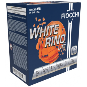 Fiocchi White Rino Lite 1-1/8oz Ammo