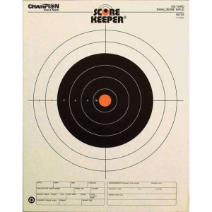 Champion Targets Scorekeeper Small Bore Rifle 12 Pack