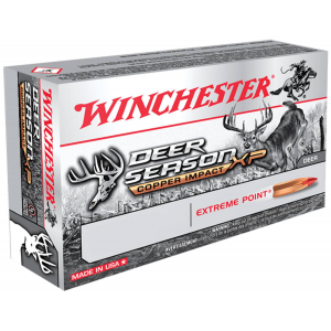 WINCHESTER Ammo X300dslf Deer Season Xp Copper Impact 300 Win Mag 150 Gr Copper Extreme Point Rifle Ammunition 20rd Box 20892224261 206636