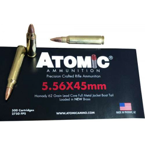 Bulk Atomic Hornady Bulk FMJ Ammo