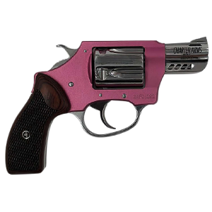 Charter Arms 53804 Coyote  380 ACP 5 Shot 2 Lavender  HiPolish Small Rosewood Checkered Grip