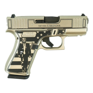 Glock 43x Custom Trump Fight 9mm 101rd 341 Barrel Pistol