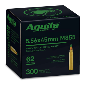 Aguila M855 FMJ Ammo