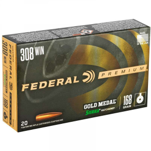 Federal Gold Medal Sierra MatchKing Boat-Tail Bt HP Ammo