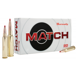 Hornady Match Creedmoor Extremely Low Drag-Match Ammo