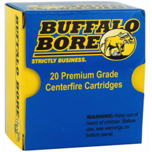 Buffalo Bore Standard Pressure Hard Cast Flat Nose HCFN Ammo