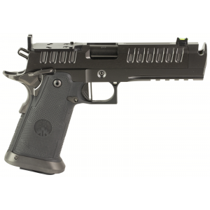 WATCHTOWER APACHE DOUBLE STACKED 1911 46 9MM w COMP 1 17RD 1 21RD MAG GRAPHITEBLACK PISTOL