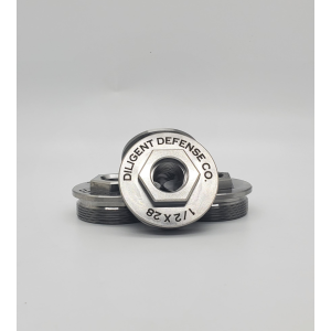Diligent Defense Ti Direct Thread Hub Adapter 1/2x28 - Diligent Defense Co