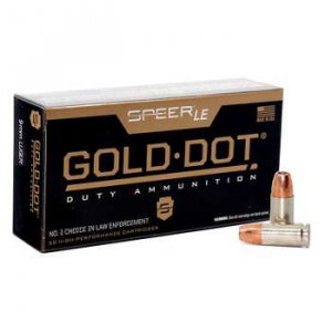 Speer Gold Dot Law Enforcement JHP Ammo