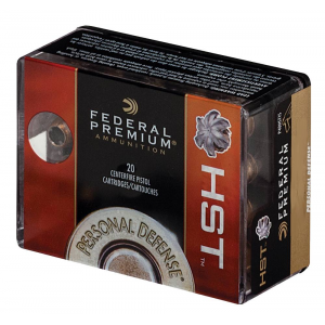 Federal Premium Personal Defense HST Luger JHP Ammo