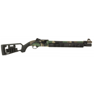 Langdon Tactical Technology LTT 1301 Tactical Semiautomatic 12 Gauge 3 Chamber 185 Barrel M81 Camo Shotgun