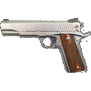 ROCK Island 51414 ROCK Standard *ca Compliant 45 Acp 5 8+1 Matte Stainless Steel Wood Grip