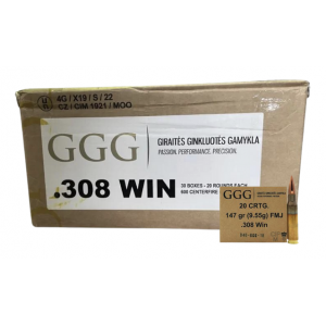 Bulk GGG CASE FMJ Ammo