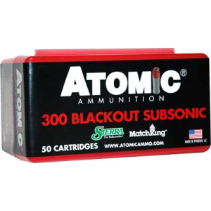 Atomic Subsonic Boat Tail HP Ammo