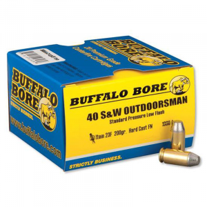 Buffalo Bore Outdoorsman Hard Cast Flat Nose HCFN Ammo