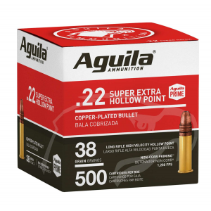 Bulk Aguila High Velocity CP 4 HP Ammo