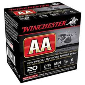 Winchester AA Low Recoil Noise 7/8oz Ammo