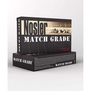 Nosler Match Grade Custom Competition Ammo