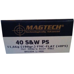 Magtech RangeTraining Flat Nose FN FMJ Ammo