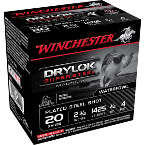 Winchester DRYLOK Centerfire Available And With Up To 1_ Payload 3/4oz Ammo