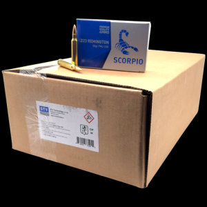SVT Technology Scorpio Ammo .223rem 55gr Fmj, 1000rd Case 8500537750242 178214980