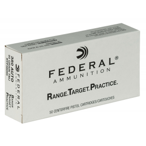 Federal Range And Target FMJ Ammo