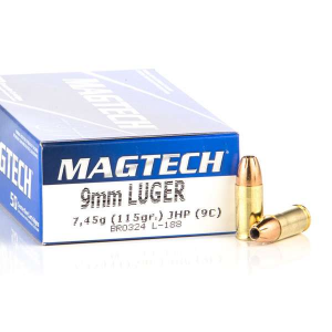 Magtech RangeTraining Luger JHP Ammo