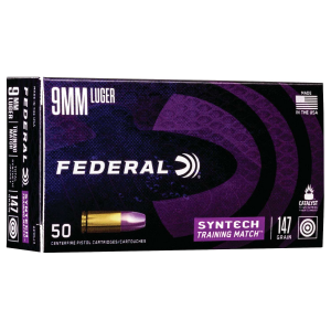 Federal Syntech Jacket Flat Nose Ammo