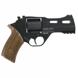 CHIAPPA Firearms 340165 Rhino 40ds 9mm Luger 4 6 Round Black Walnut Grip