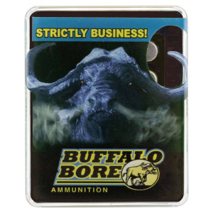 Buffalo Bore Outdoorsman Luger Hard Cast Flat Nose HCFN +P Ammo